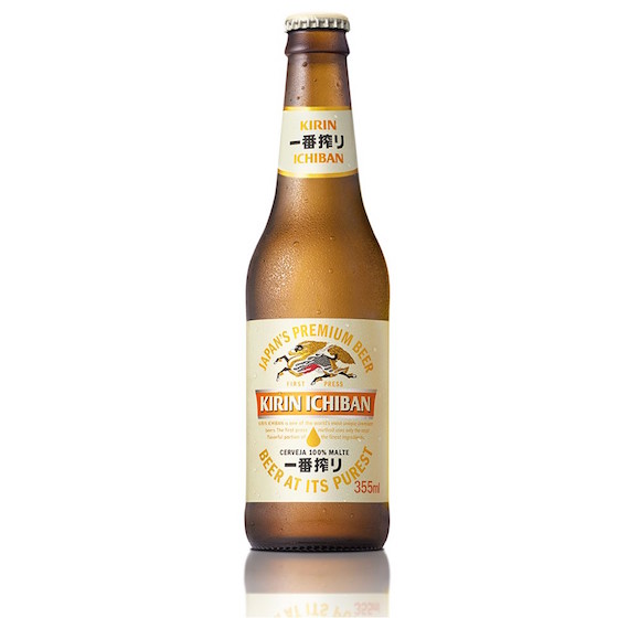 Cerveja japonesa Kirin Ichiban Shibori